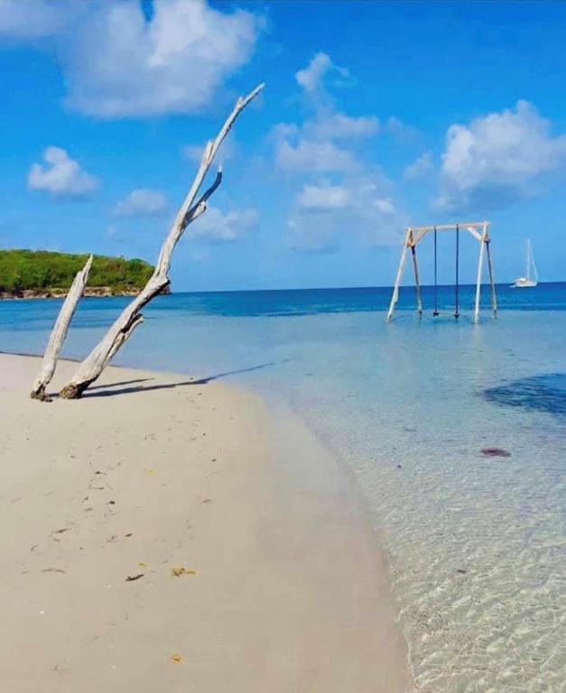 - Les Pieds Dans L'Eau A 50M De La Plage, Cote Mer Caraibe - Domaine De L'Anse Caritan - Sainte-Anne - Luaran gambar
